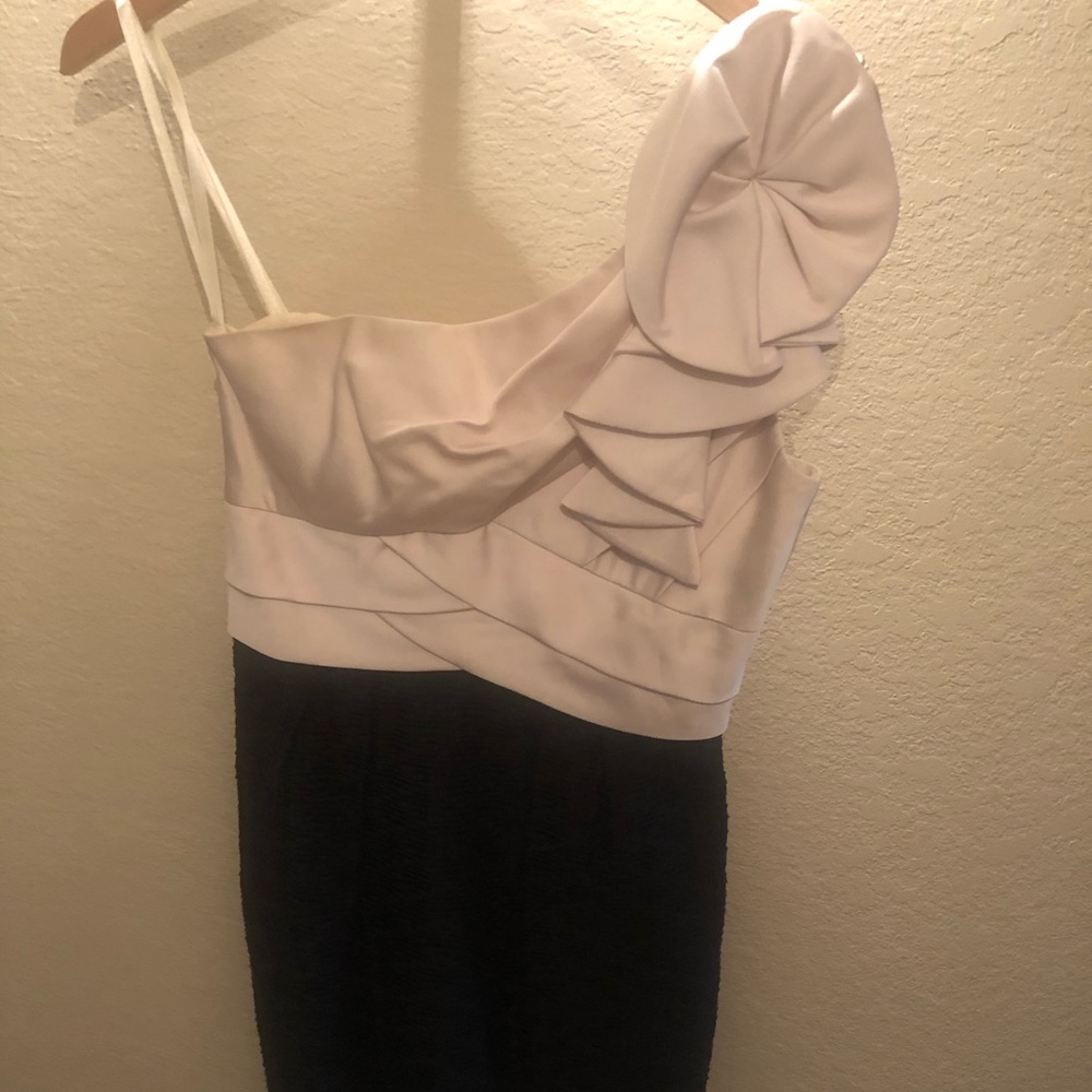 One shoulder max and Cleo dress